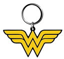 【中古】【輸入品・未使用】DC Comics (DCコミック) Wonder Woman Logo (ワンダーウーマン ロゴ) Soft Touch Keyring (キーホルダー) [並行輸入品]