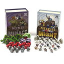 【中古】【輸入品・未使用】Meeples of Might & Menace - 60 カラフル ヒーロートック 16mm ミニ - 木製 ファンタジー ムープル ミニチュアアクセサリー ポーン テーブルト