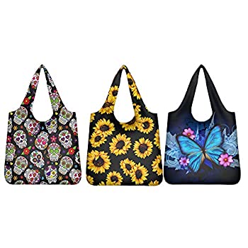 【中古】【輸入品・未使用】BIGCARJOB個性的 おしゃれ ファッション材質良い 軽量 洗濯易い 洗える 折りたたみ 創意 いろいろな図案 品質印刷 環境に優しい かわいい 3点セ