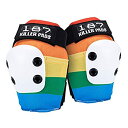 【中古】【輸入品・未使用】187 キラーパッド スリム エルボーパッド レインボー XL