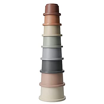 【中古】【輸入品・未使用】mushie スタッキングトイ 知育玩具 | Made in Denmark (オリジナル) [並行輸入品]