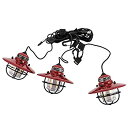 yÁzyAiEgpz[xA{[Y rO] Barebones Living GW\ XgOCg LED LIV-267 bh Lighting EDISON PENDANT STRING LIGHTS RED AEg