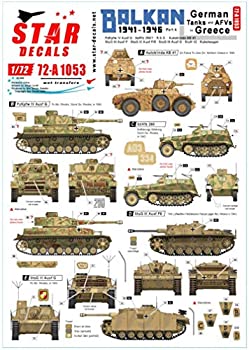 【中古】【輸入品・未使用】スターデカール 1/72 第二次世界大戦 バルカン半島3 1941年以降のギリシャに於けるドイツ軍と突撃師団ロードスの装甲車 プラモデル用デカール SD72-A1053【メーカー名】Star Decals【メーカー型番】SD72-A1053【ブランド名】Star Decals【商品説明】スターデカール 1/72 第二次世界大戦 バルカン半島3 1941年以降のギリシャに於けるドイツ軍と突撃師団ロードスの装甲車 プラモデル用デカール SD72-A1053当店では初期不良に限り、商品到着から7日間は返品を 受付けております。こちらは海外販売用に買取り致しました未使用品です。買取り致しました為、中古扱いとしております。他モールとの併売品の為、完売の際はご連絡致しますのでご了承下さい。速やかにご返金させて頂きます。ご注文からお届けまで1、ご注文⇒ご注文は24時間受け付けております。2、注文確認⇒ご注文後、当店から注文確認メールを送信します。3、配送⇒当店海外倉庫から取り寄せの場合は10〜30日程度でのお届けとなります。国内到着後、発送の際に通知にてご連絡致します。国内倉庫からの場合は3〜7日でのお届けとなります。　※離島、北海道、九州、沖縄は遅れる場合がございます。予めご了承下さい。お電話でのお問合せは少人数で運営の為受け付けておりませんので、メールにてお問合せお願い致します。営業時間　月〜金　10:00〜17:00お客様都合によるご注文後のキャンセル・返品はお受けしておりませんのでご了承下さい。