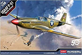 【中古】【輸入品・未使用】アカデミー 1/48 アメリカ陸軍航空軍 P-51 マスタング 北アフリカ戦線 プラモデル 12338