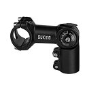【中古】【輸入品・未使用】FOMTOR 31.8 調節可能なステム 0~90度 80mm MTB 調節可能な自転車ステム 31.8mm (1.25インチ) ハン...