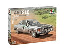 【中古】【輸入品・未使用】イタレリ 1/24 メルセデス 450SLC ラリー・バンダマ(コートジボワール) 1979 日本語説明書付 プラモデル IT3632
