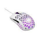 【中古】【輸入品 未使用】Cooler Master mm711 60G Glossy White Gaming Mouse with Lightweight Honeycomb Shell カンマ Ultraweave Cable カンマ 16000 DPI Optical Sensor