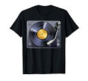 【中古】【輸入品・未使用】Retro Vinyl Record Turntable DJ Vintage Music Lovers Gifts Tシャツ