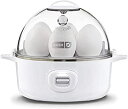 【中古】【輸入品 未使用】DASH Express Electric Egg Cooker カンマ 7 カンマ White/ダッシュ エクスプレス エレクトリック エッグクッカー 7個用 - 白 並行輸入品