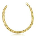 【中古】【輸入品・未使用】14Kイエローゴールドフィルド サドゥーザブレスレット 女性用 (6 mm、7.5インチ)