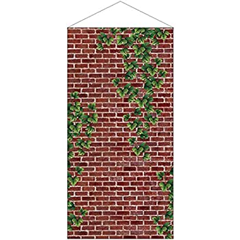 【中古】【輸入品・未使用】防炎タペストリー 赤レンガとツタ No.42689 (受注生産) [並行輸入品]