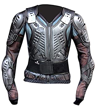 【中古】【輸入品・未使用】SPIRIT GEAR SCORPION Motorcycle Full Body Armor Jacket spine chest protection CE CERTIFIED. BLACK%カンマ% M 141［並行輸入］