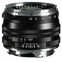 【中古】【輸入品・未使用】Voigtlander ヴィンテージライン 50mm f1.5 II ノクトン ASPHERIC MC ブラック仕上げ マルチコート