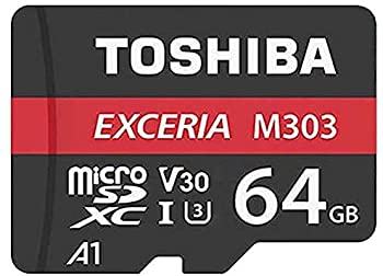 【中古】【輸入品・未使用】microSDXC 64GB 東芝 Toshiba 超高速UHS-I U3 アプリ最適化A1 V30 4K録画対応 [並行輸入品]