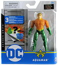 【中古】【輸入品・未使用】Spin Master DC Heroes Unite 2020 アクアマン (ショートヘア) 4インチ アクションフィギュア