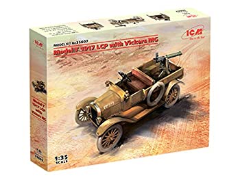 【中古】【輸入品・未使用】ICM 1/35 アンザック軍 T型フォード 1917 LCP w/ヴィッカース重機関銃 プラモデル 35607