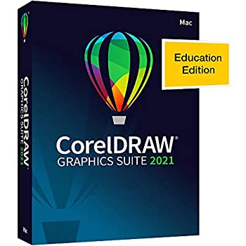 Coreldraw Graphics Suite 2021 Education Edition Mac パッケージ版  別途 日本語ユーザーガイド付き