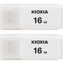 【中古】【輸入品・未使用】2個セット USBフラッシュメモリ 16GB KIOXIA(旧東芝メモリー)TransMemory U202 Windows/Mac対...