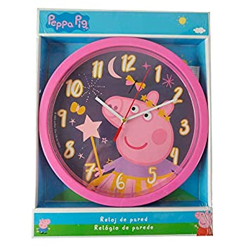 【中古】【輸入品・未使用】4889　ペッパピッグ　Peppa Pig　掛け時計　時計　直径24cm　ウォールクロック　Wall Clock [並行輸入品]【メーカー名】KIDS【メーカー型番】【ブランド名】KIDS【商品説明】4889　ペッ...