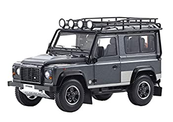 【中古】【輸入品・未使用】京商オリジナル 1/18 ランドローバー ディフェンダー 90 グレー 完成品 KS0..