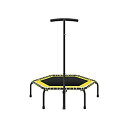 【中古】【輸入品・未使用】BKWJ トランポリンのサイレントトランポリン折りたたみ式運動トランポリン屋内ワークアウトのための調節可能な手すりのトランポリン、最大...