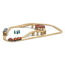【中古】【輸入品・未使用】メリッサ&ダグSwivel Bridge Wooden Train Set ( 47?pcs )