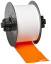 【中古】【輸入品・未使用】Brady 113201 MiniMark 100' Length x 2.25 Width%カンマ% B-595 Vinyl%カンマ% Orange Indoor/Outdoor Industrial Label Printer Super Tough Tape by
