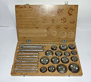 Valve Seat & Face Cutter Set / Kit - 15 Pcs Set for Vintage Cars & Bikes in Wooden Case by AG Precision