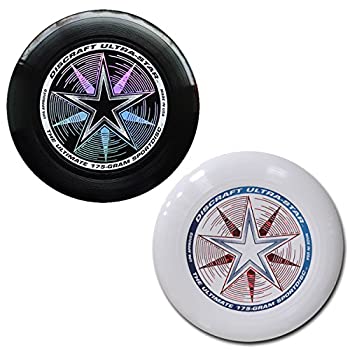 šۡ͢ʡ̤ѡ(Black & White) - Discraft 175 gramme Ultra Star Sport Disc - 2 Pack...