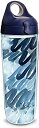 【中古】【輸入品・未使用】Tervis Yao Cheng Scribbles ブルー 24 oz Water Tumbler ブルー
