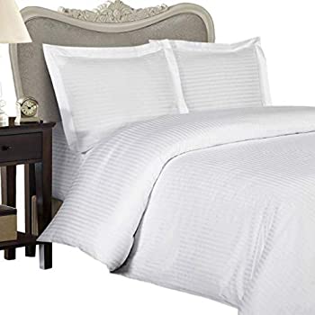 【中古】【輸入品・未使用】(White%ダブルクォーテ%%カンマ%%ダブルクォーテ%California King) - ITALIAN 1500 Thread Count Egyptian Cotton%カンマ% WHITE Stripe%カンマ% Duvet Cover Set Se 【中古】【輸入品・未使用】(White%ダブルクォーテ%%カンマ%%ダブルクォーテ%California King) - ITALIAN 1500 Thread Count Egyptian Cotton%カンマ% WHITE Stripe%カンマ% Duvet Cover Set Se