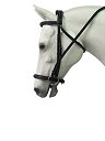 【中古】【輸入品・未使用】(Horse%カンマ% Black) - Henri de Rivel Pro Mono Crown Padded Bridle La...