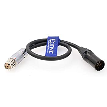 【中古】【輸入品・未使用】Eonvic 4ピン XLR - フィッシャー 2ピン Alexa カメラ電源ケーブル