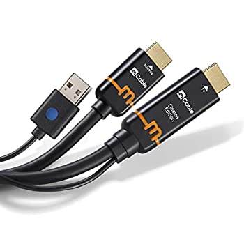 【中古】【輸入品・未使用】マルセイユmn02612マカブルHDMIケーブル1、ブラック/ゴールド、52 m