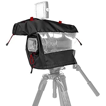 Manfrotto MB PL-CRC-14 カメラレインカバー DVビデオカメラ用 防水 透明 ほこりや雨から保護 写真家やビデオグラファー用 ブラック/チャコール