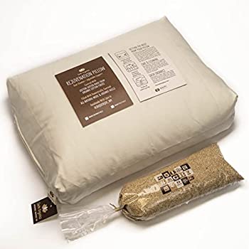 【中古】【輸入品・未使用】Rejuvenation Pillow with Organic Millet Hulls and Natural Wool