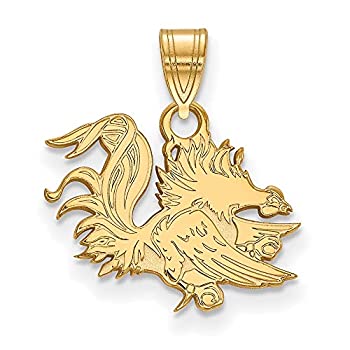 【中古】【輸入品・未使用】South Carolina Small (1?/ 2インチ) ペンダント(10?Kイエローゴールド)