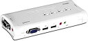 【中古】【輸入品・未使用】4 PORT USB KVM SWITCH KIT