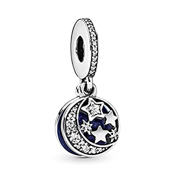【中古】【輸入品・未使用】パンドラ ダングルヴィンテージ Night Sky With shimme Pandoraリング ミッドナイト ブルーエナメル 【中古】【輸入品・未使用】パンドラ ダングルヴィンテージ Night Sky With shimme Pandoraリング ミッドナイト ブルーエナメル