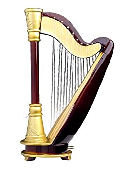 【中古】【輸入品・未使用】Harp 18 Note w Case Music Box Musical Instrument NEW