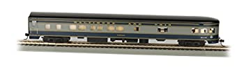 【中古】【輸入品・未使用】Bachmann Industries B & O smooth-side観測車with Lighted内部( Hoスケール、85?'