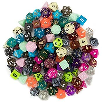 【中古】【輸入品・未使用】Wiz Dice Series III 100+ Pack of Random Polyhedral Dice Sets%カンマ% New Neon%カンマ% Pearl%カンマ% Translucent%カンマ% Solid%カンマ% and Glitter Trea