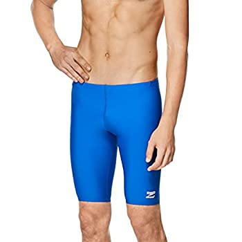 【中古】【輸入品・未使用】Speedo(スピード) エンデュランスプラス(Endurance+) 水着 メンズ 無地 ジャマー ポリエステル製 34 ブルー