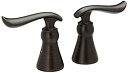 【中古】【輸入品・未使用】Delta RP70635RB Linden Roman Tub 2レバーハンドルキット ベネチアンブロンズ