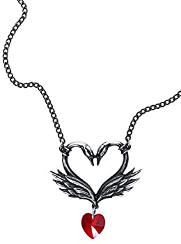 【中古】【輸入品・未使用】ブラックスワンのロマンスネックレスby Alchemy Gothic%カンマ% England 【中古】【輸入品・未使用】ブラックスワンのロマンスネックレスby Alchemy Gothic%カンマ% England