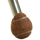 yÁzyAiEgpzFurniture Footies Smaller 6.1cm Brown Precut Tennis Balls-16 Count