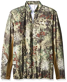 【中古】【輸入品・未使用】Huk メンズ クリプテック アイコン 1/4ジップ S