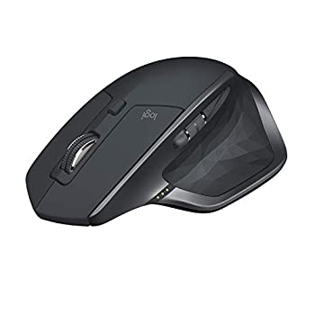 【中古】【輸入品・未使用】Logitech MX Master 2S ワイヤレスマウス フロークロスコンピューター制御とファイル共有 PCとMac用 グラファイト