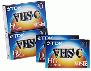 šۡ͢ʡ̤ѡTDK VHS-C Video Tape (4-Pack)