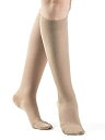 【中古】【輸入品・未使用】860 Select Comfort Series 20-30mmHg Women's Closed Toe Knee High Sock Size: L1%カンマ% Color: Natural 33 by Sigvaris
